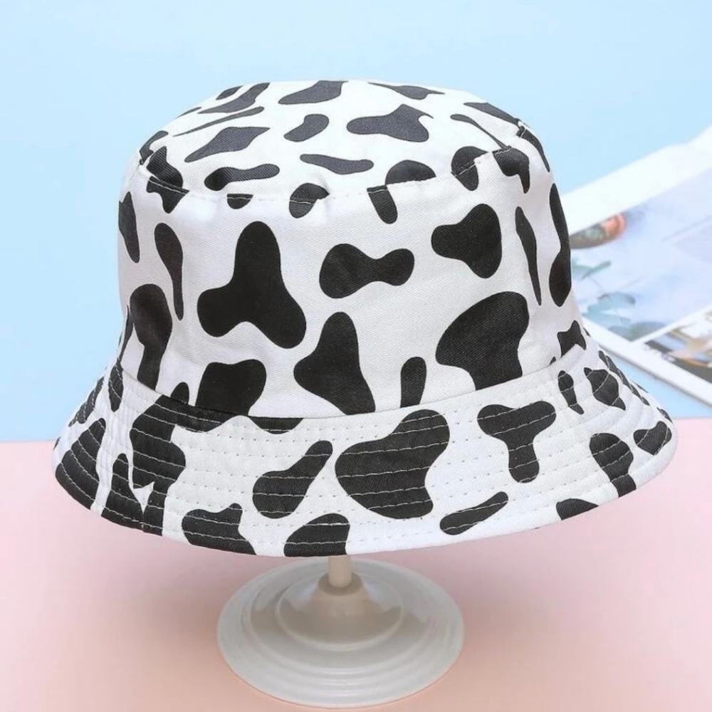 Cow Print Bucket Hat